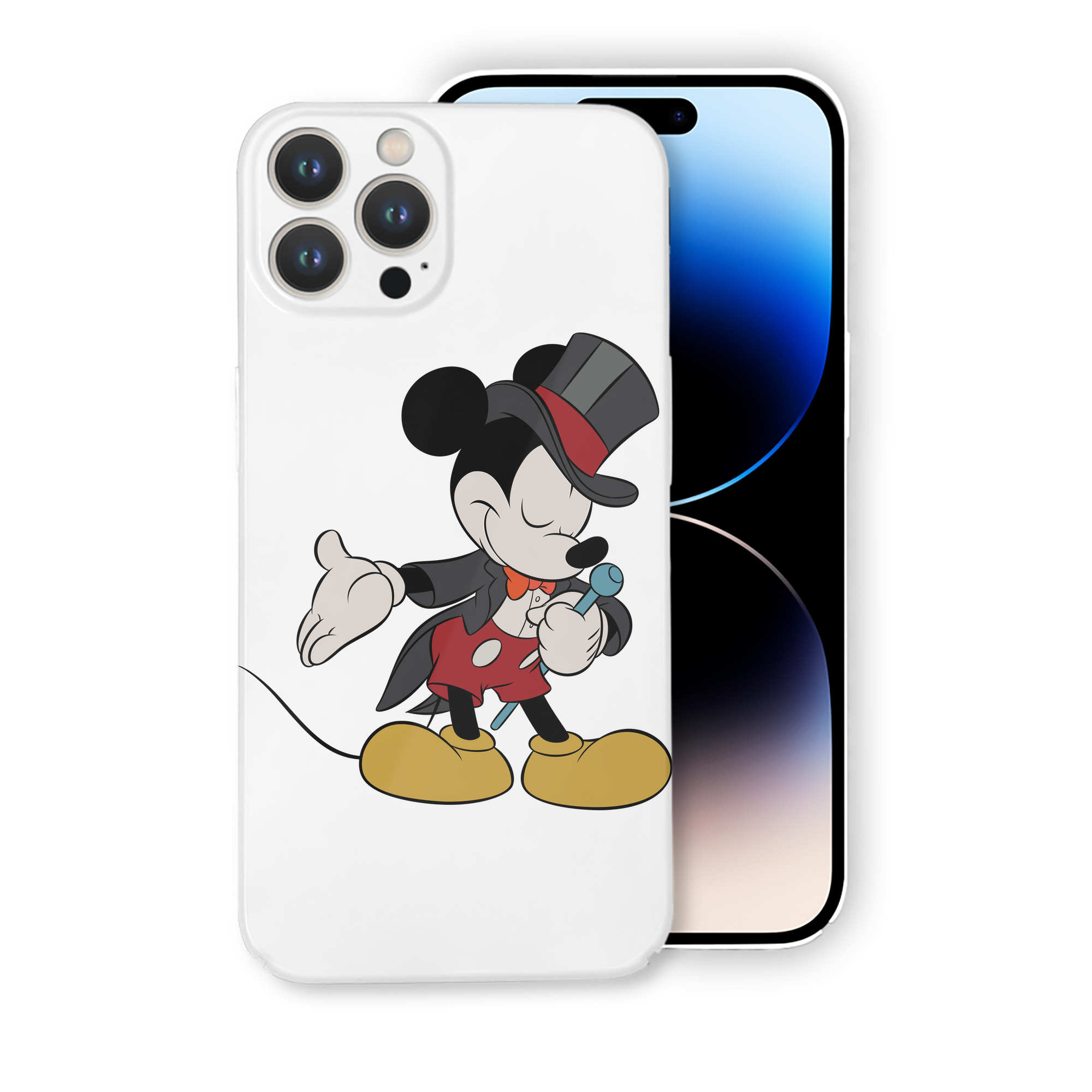 （画像用） ミッキーマウス Mickey Mouse 【iPhone 14シリーズ対応】ハードケース